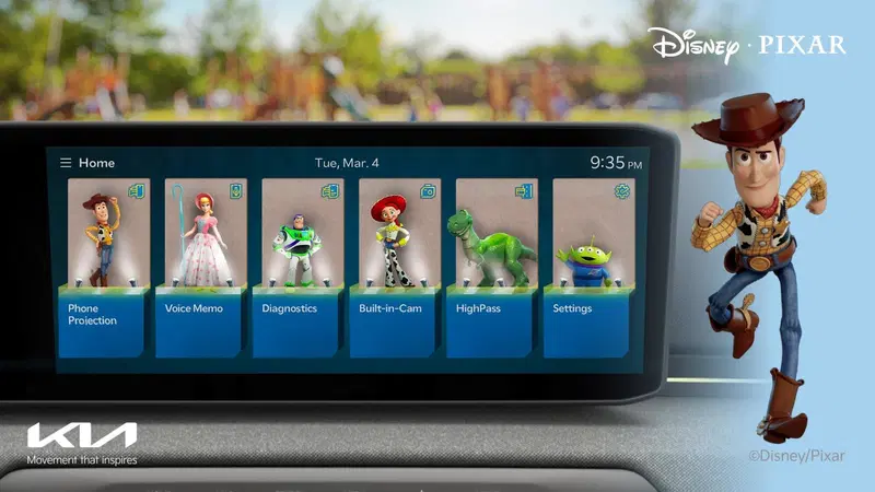 Da oggi i tuoi personaggi preferiti viaggiano con te: Disney trasforma Kia in un nuovo parco a tema