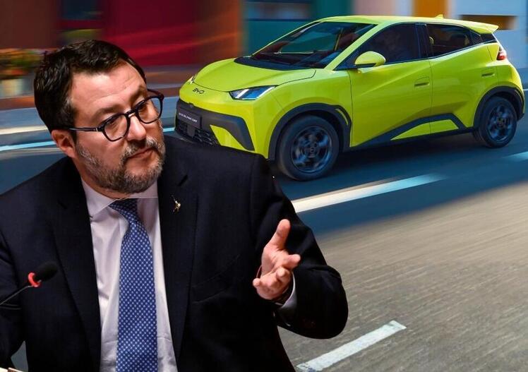 Matteo Salvini: “BYD? Tecnologia ed estetica meglio delle europee”. E sul Green Deal: “Suicidio annunciato, va azzerato”