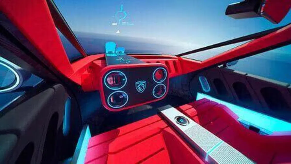 Peugeot Polygon 2025: un concept futuristico che anticipa la nuova e-208 e che cambia il modo di guidare (3)