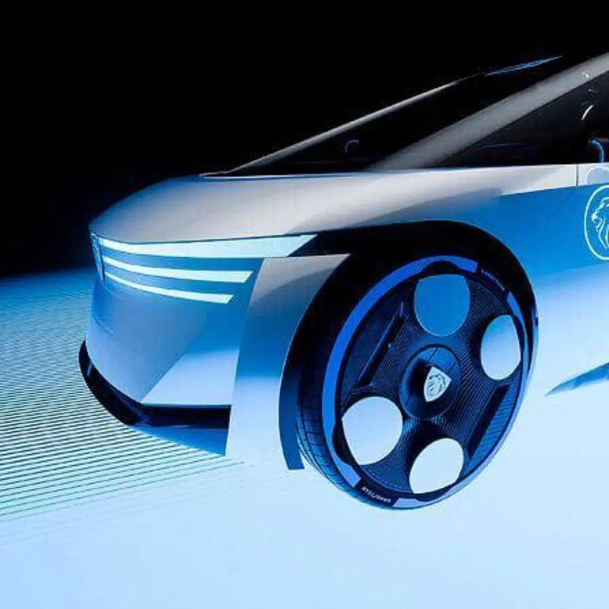 Peugeot Polygon 2025: un concept futuristico che anticipa la nuova e-208 e che cambia il modo di guidare (10)
