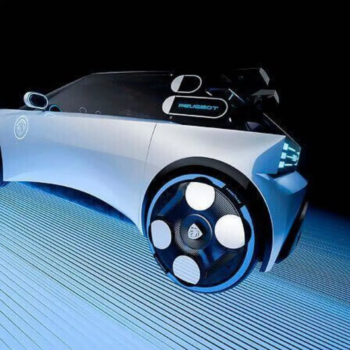Peugeot Polygon 2025: un concept futuristico che anticipa la nuova e-208 e che cambia il modo di guidare (12)