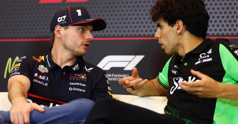 F1. Bortoleto in Red Bull? Verstappen rivela: "Un killer in pista e umile fuori, sempre detto di tenerlo d&rsquo;occhio"