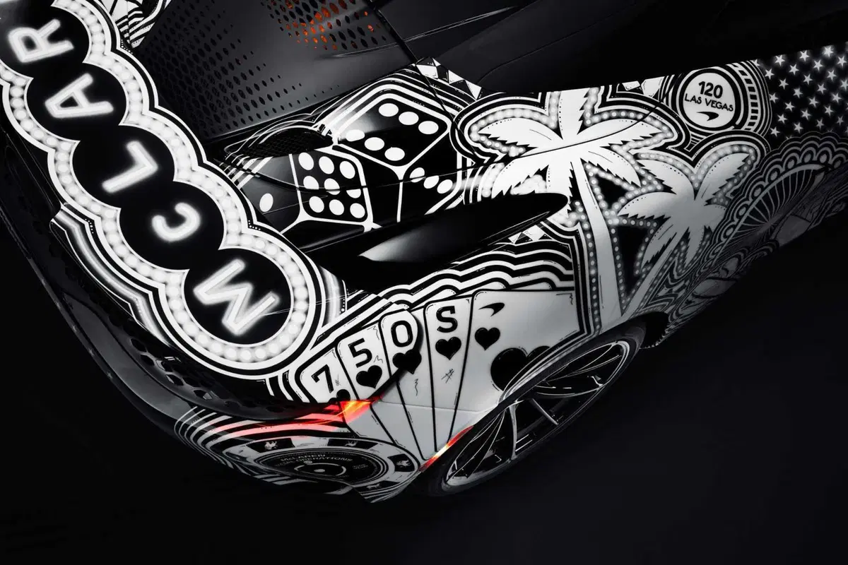 McLaren 750S Spider Project Viva: la one-off dipinta a mano che celebra Las Vegas (15)