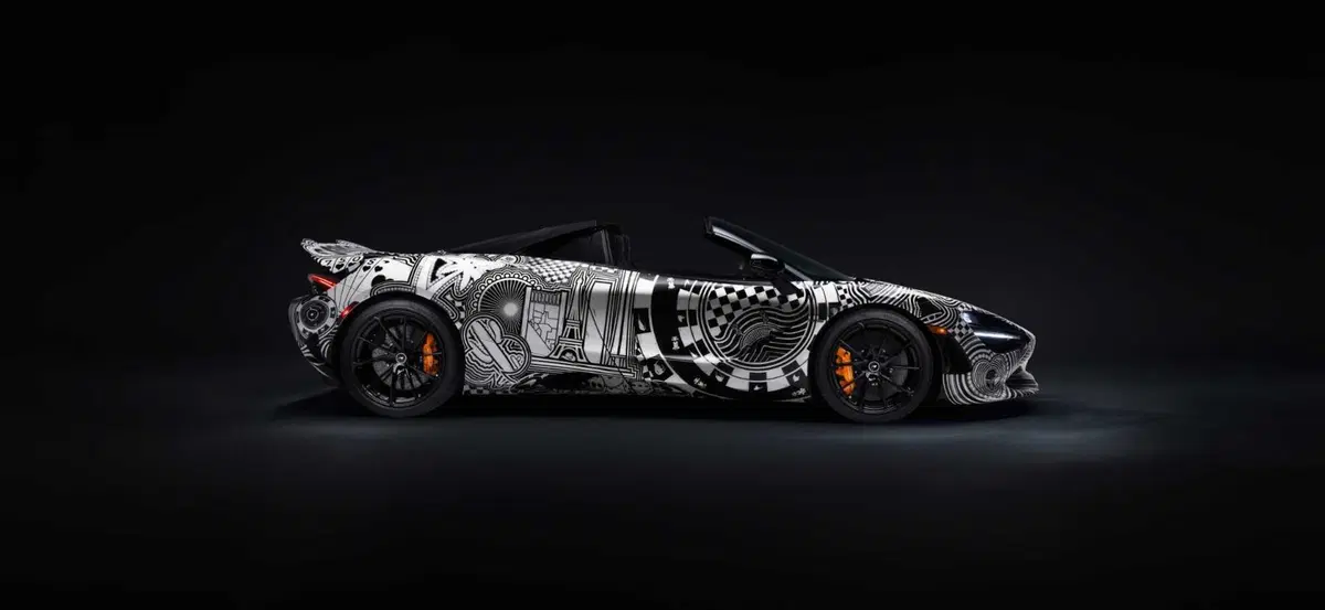 McLaren 750S Spider Project Viva: la one-off dipinta a mano che celebra Las Vegas (20)