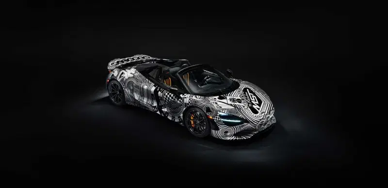 McLaren 750S Spider Project Viva: la one-off dipinta a mano che celebra Las Vegas