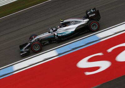 F1, Gp Germania 2016, FP2: Rosberg al top