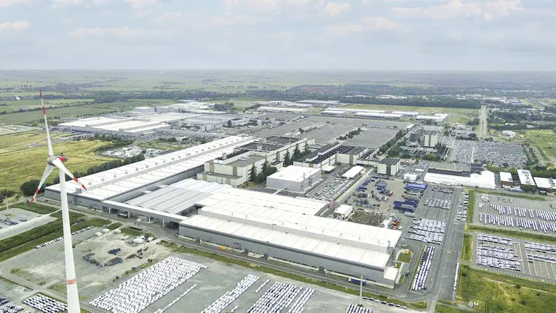 Fabbrica Volkswagen di Emden, Bassa Sassonia, Germania