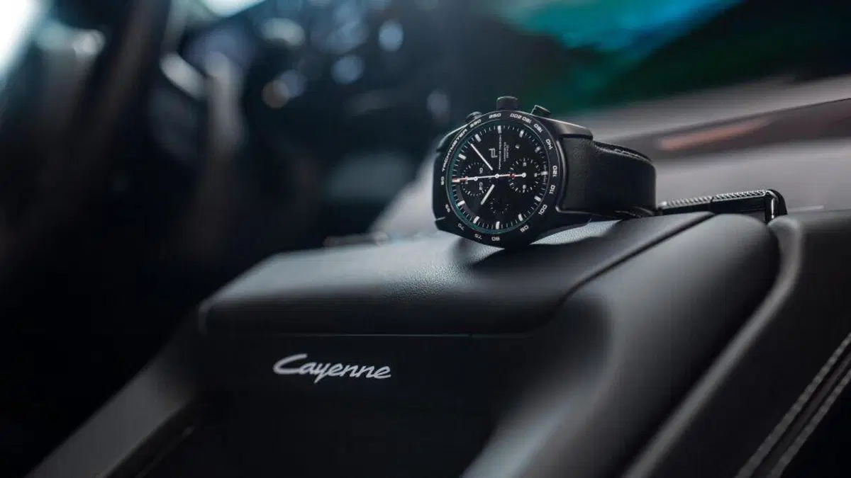 Interni della Porsche Cayenne Electric