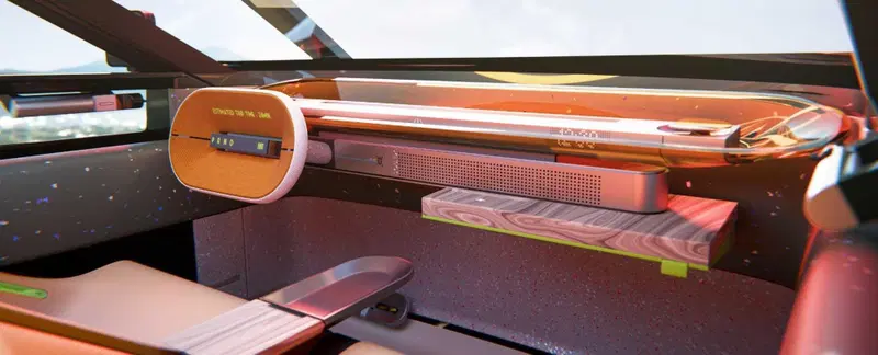 Interni concept Fiat dolce camper