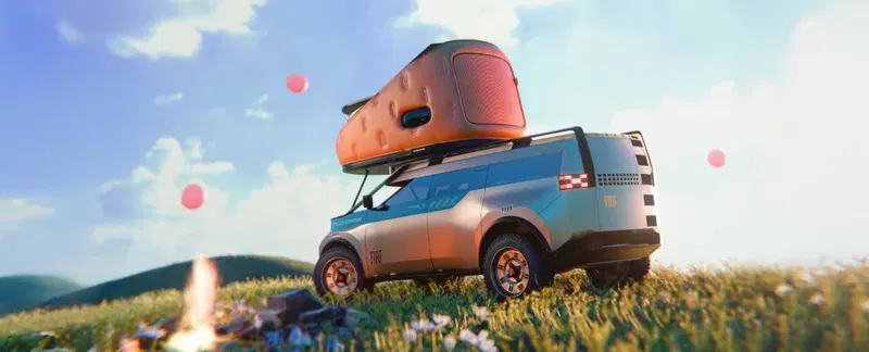 Retro Fiat Dolce Camper