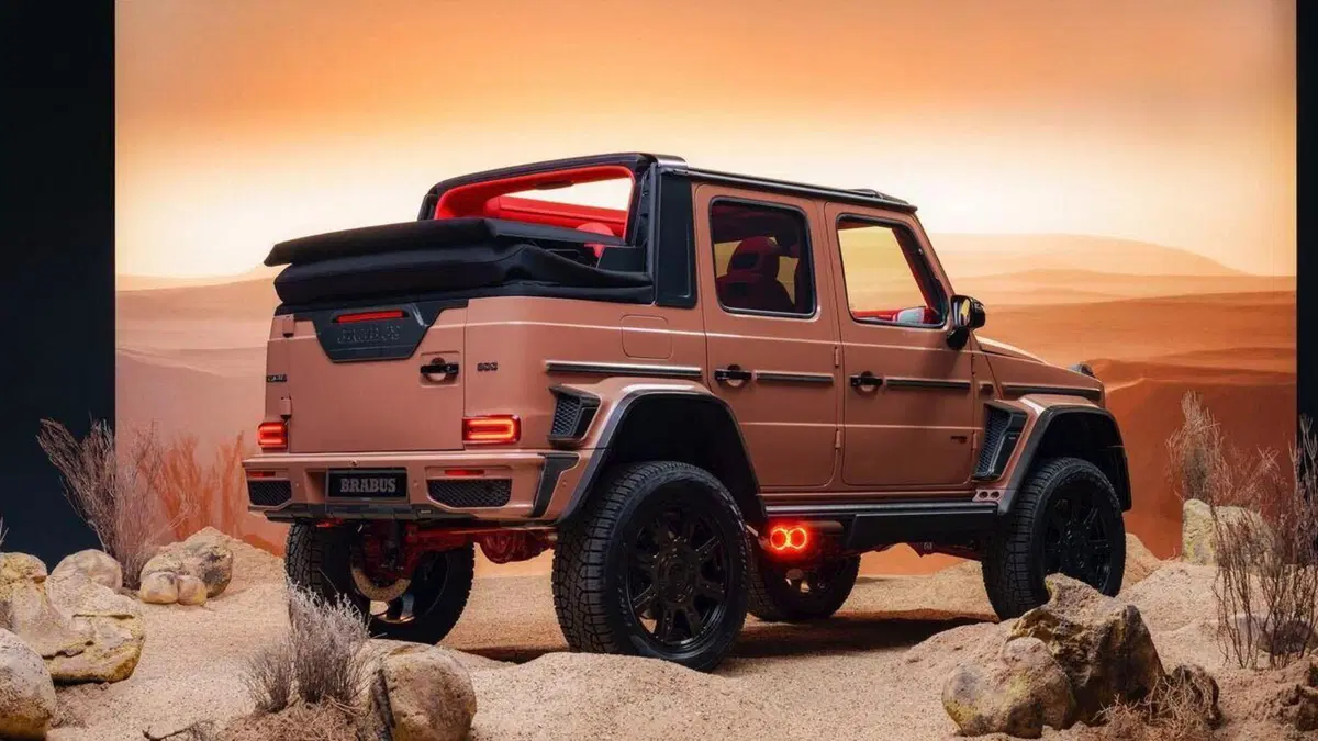 BRABUS torna con una Classe G cabrio da 800 CV e un prezzo folle (7)