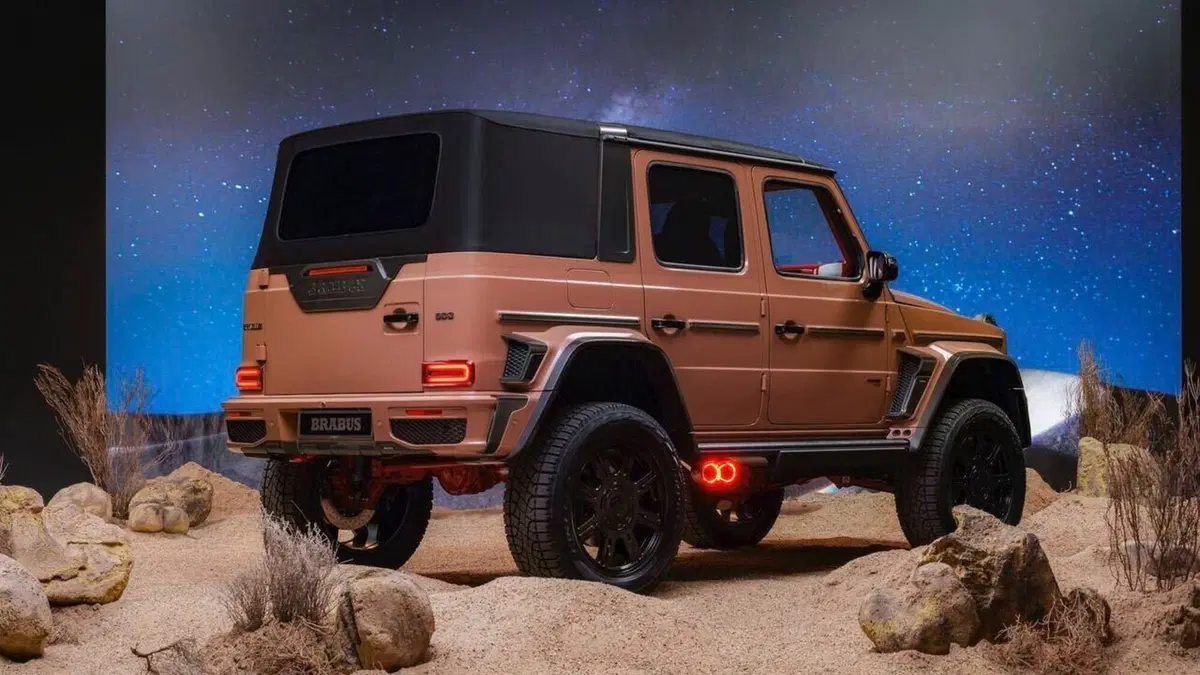 BRABUS torna con una Classe G cabrio da 800 CV e un prezzo folle (10)