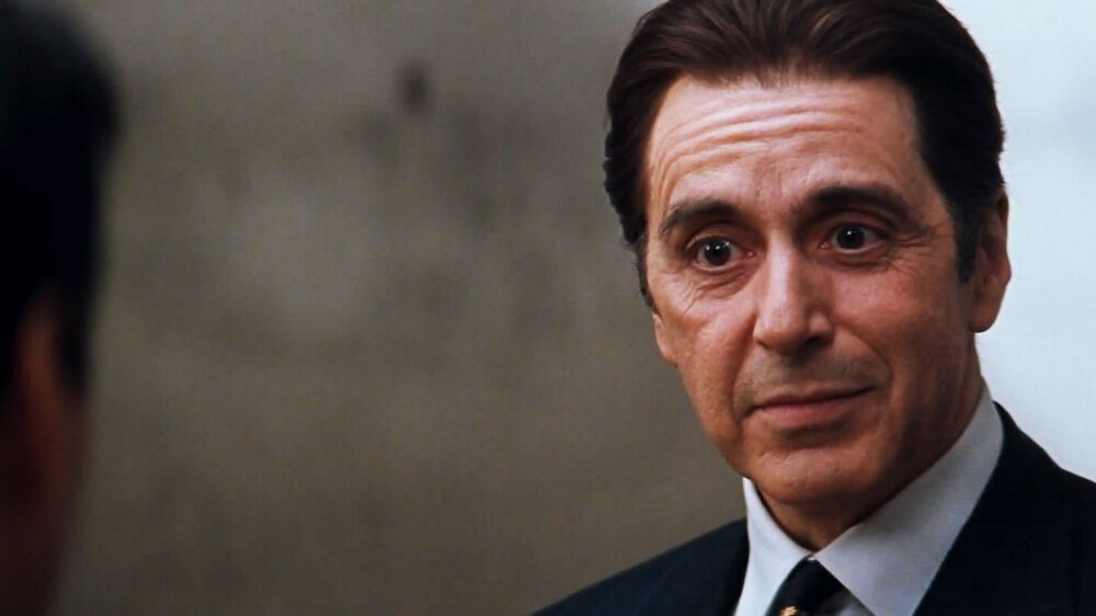 Al Pacino nel ruolo satanico e istigatore di John Milton