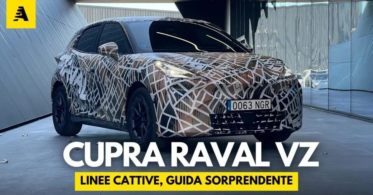 Cupra Raval: la compatta 100% elettrica che sorprende (bene) alla guida [VIDEO]