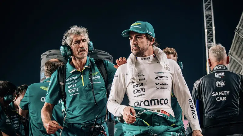 F1. GP Qatar, Alonso felice dei risultati di Aston Martin: "Sono stato fortunato in molti modi"