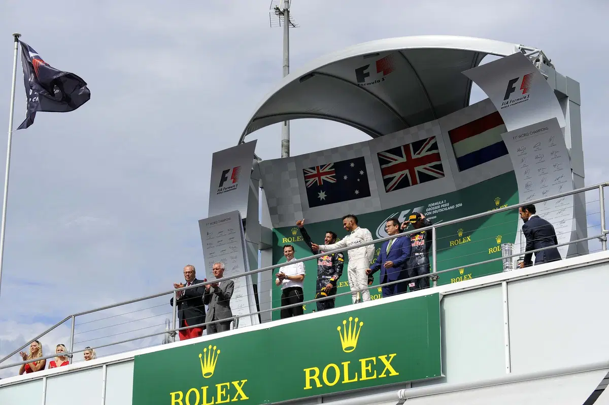 F1, Gp Germania 2016: vince Hamilton (8)