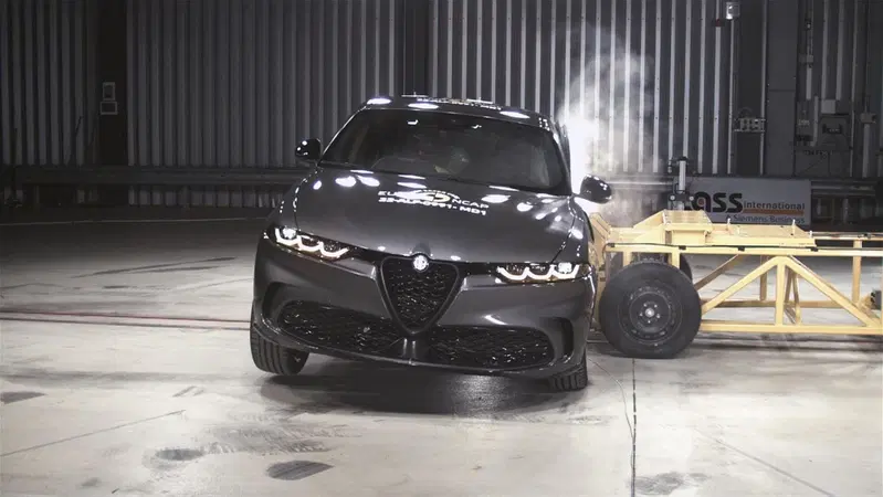 Crash test laterale