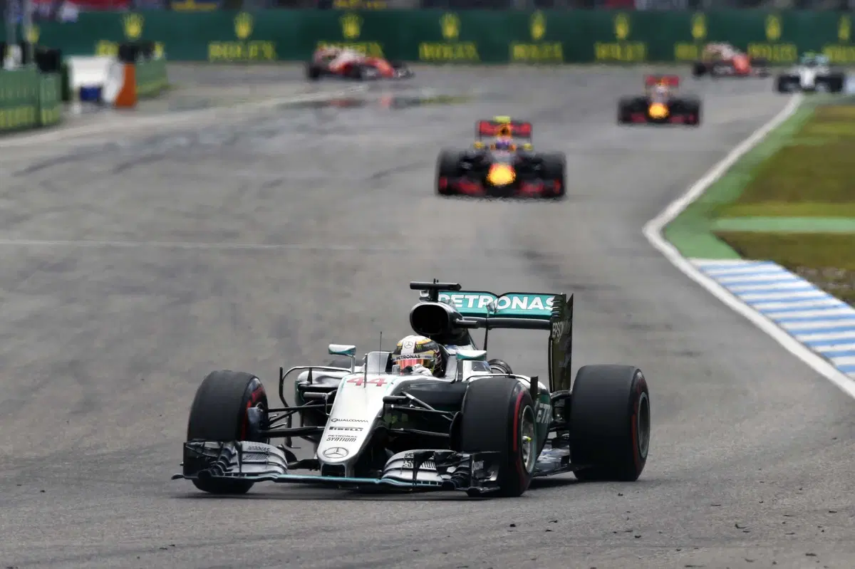 F1, Gp Germania 2016, Hamilton: «Non ho commesso alcun errore» (24)