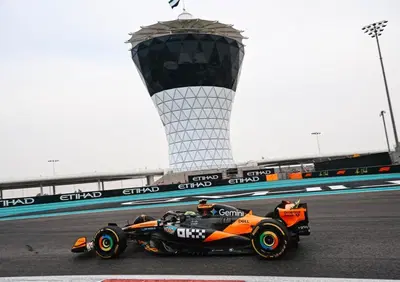 F1. GP Abu Dhabi 2025: Norris imprendibile in FP1, Verstappen vicinissimo. Piastri spia dal muretto per il titolo