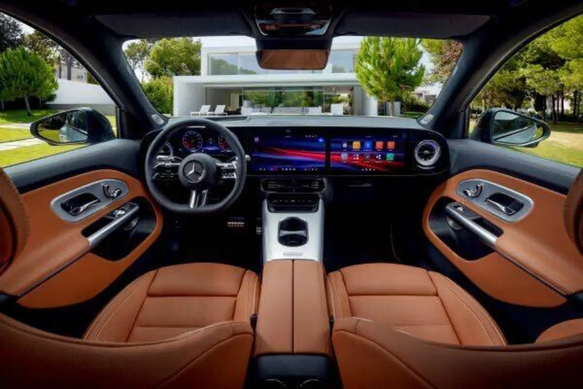 Interni della nuova Mercedes GLB (3)