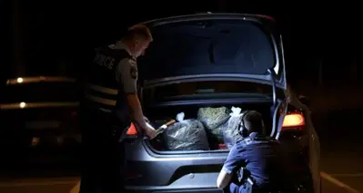 Filmato a 230 km/h con 120 kg di cannabis: multato un automobilista da 238.000 euro
