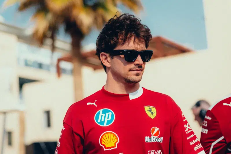 Charles Leclerc ad Abu Dhabi