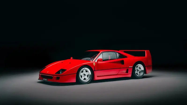 La Ferrari F40 di Alain Prost &egrave; stata venduta all&rsquo;asta: ecco quanto vale oggi
