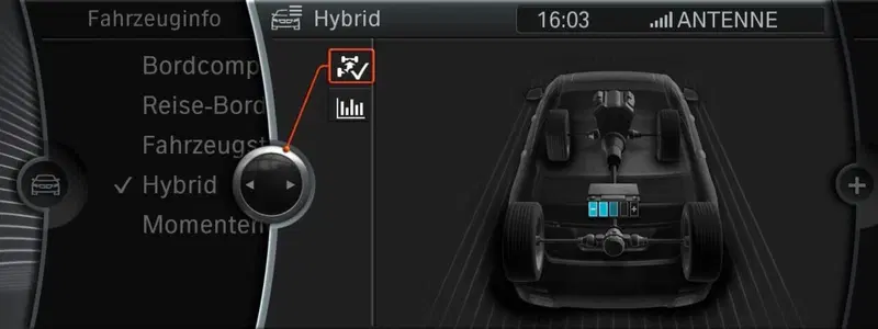 Sistema ibrido a supporto dello Start&amp;Stop BMW