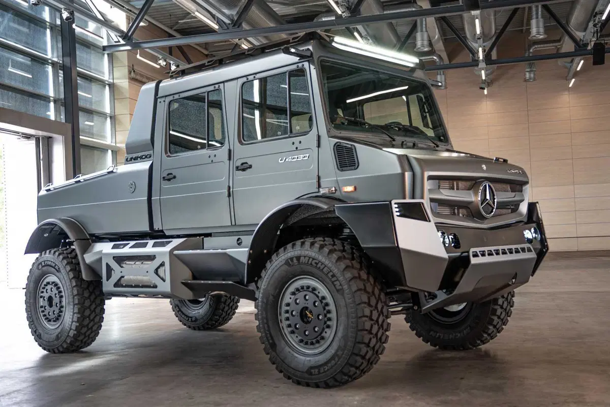 Mercedes Unimog di lusso: 300 CV e interni premium per il fuoristrada più esclusivo di sempre (12)