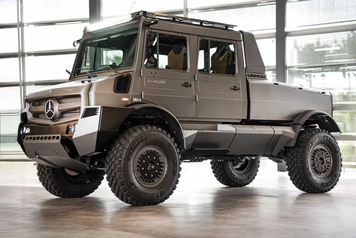 Mercedes Unimog di lusso: 300 CV e interni premium per il fuoristrada più esclusivo di sempre (13)
