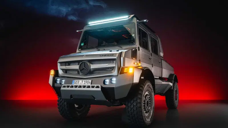 Mercedes Unimog di lusso: 300 CV e interni premium per il fuoristrada pi&ugrave; esclusivo di sempre