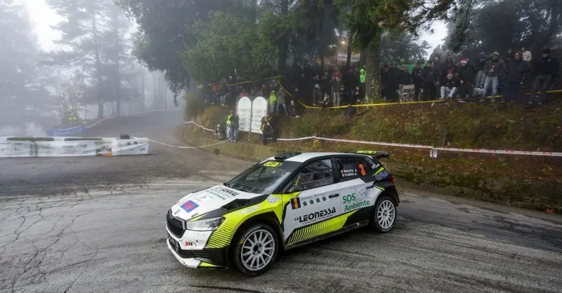 &Egrave; Andrea Nucita Babbo Natale al Rally Il Ciocchetto