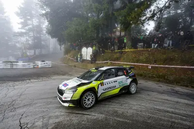 &Egrave; Andrea Nucita Babbo Natale al Rally Il Ciocchetto