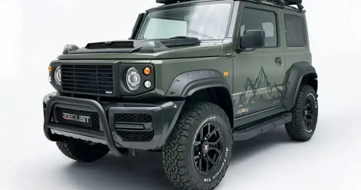 Jimny o Defender? Ecco la mini Land Rover firmata Suzuki (3)