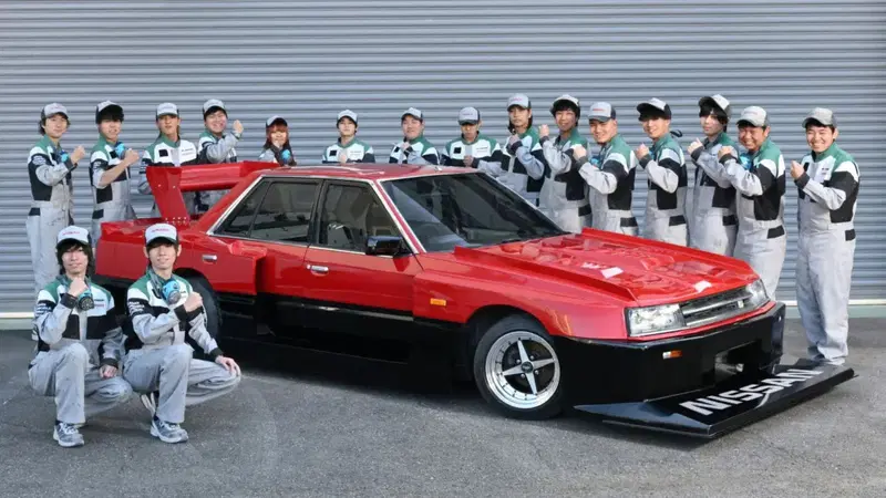 La Skyline R30 che non avevi mai visto: nasce la silhouette racer degli studenti Nissan