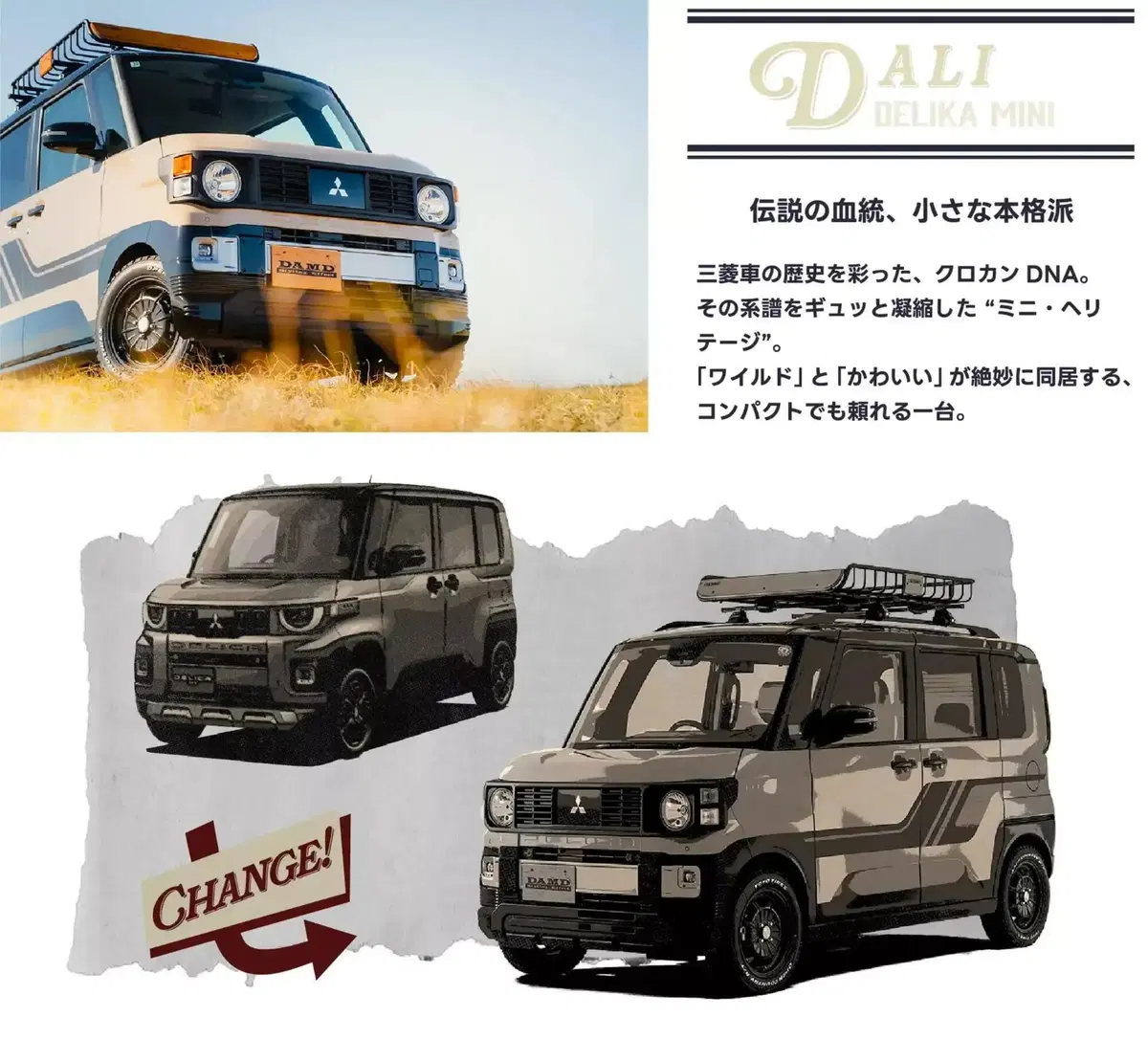 Mitsubishi Delica Mini con il kit Damd (5)