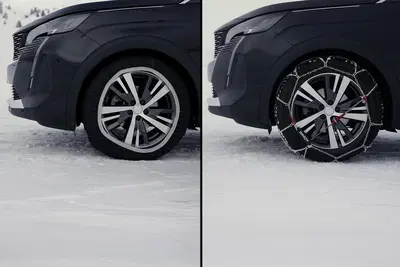 Catene vs calze: chi vince? La prova strumentale su neve e ghiaccio