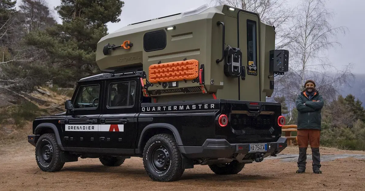 Da Pick-up a camper, tutti i segreti di una cellula da esplorazione (scarrabile) [VIDEO]