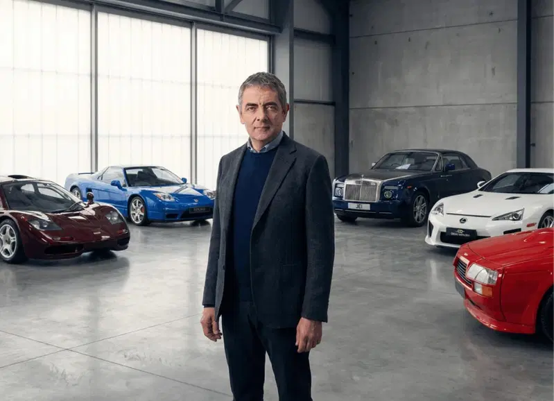 Rowan Atkinson e la sua collezione