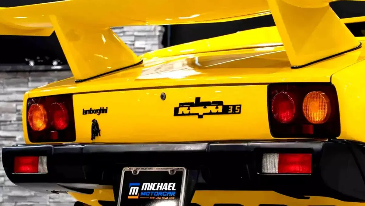 Lamborghini Jalpa Giallo Fly: la supersportiva anni ’80 più rara che puoi comprare