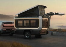 Honda Base Station: il rimorchio camper futuristico che puoi trainare con una CR‑V