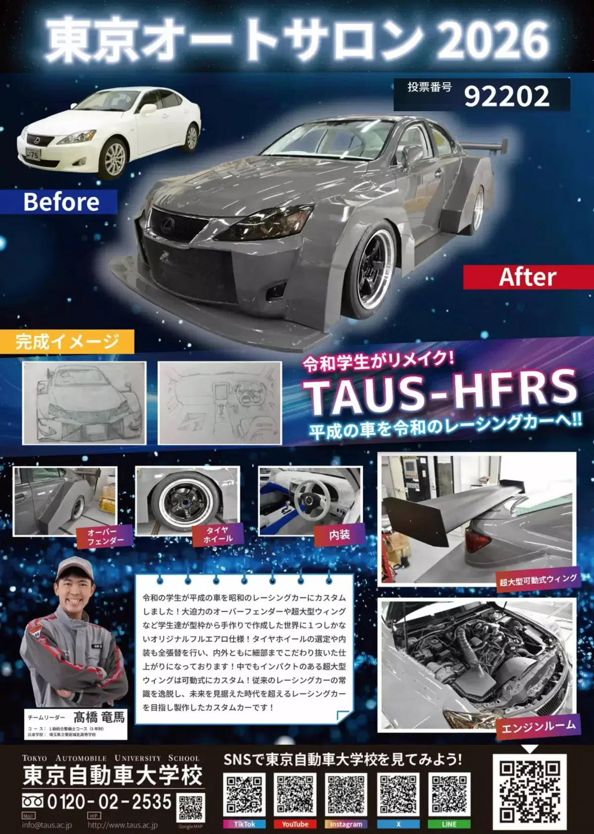 Questa Lexus sembra uscita da Minecraft: è l’auto più strana del Tokyo Auto Salon 2026 (9)