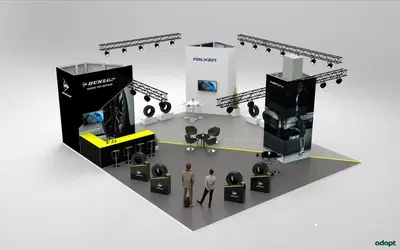Dunlop e Falken insieme a Goteborg: debutto storico all&rsquo;Automassan 2026