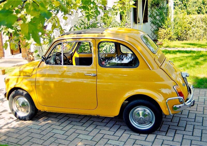 Fiat 500 Ld'epoca del 1969 a Selvazzano Dentro