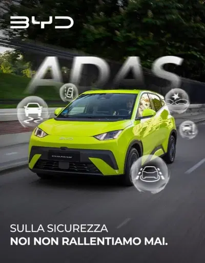 BYD riaccende lo scontro con Stellantis: Fiat 500/Panda pi&ugrave; lente senza ADAS? &ldquo;Sulla sicurezza non rallentiamo&rdquo;