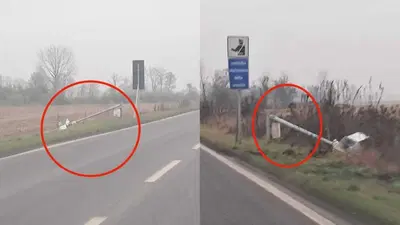Il ritorno di Fleximan: due autovelox abbattuti nel milanese 