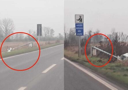 Il ritorno di Fleximan: due autovelox abbattuti nel milanese 