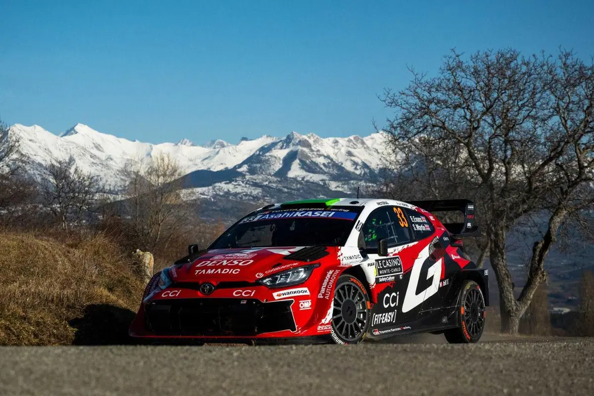 WRC26 #01 Monte-Carlo D1. Oliver Solberg, Toyota, primo leader della stagione (5)