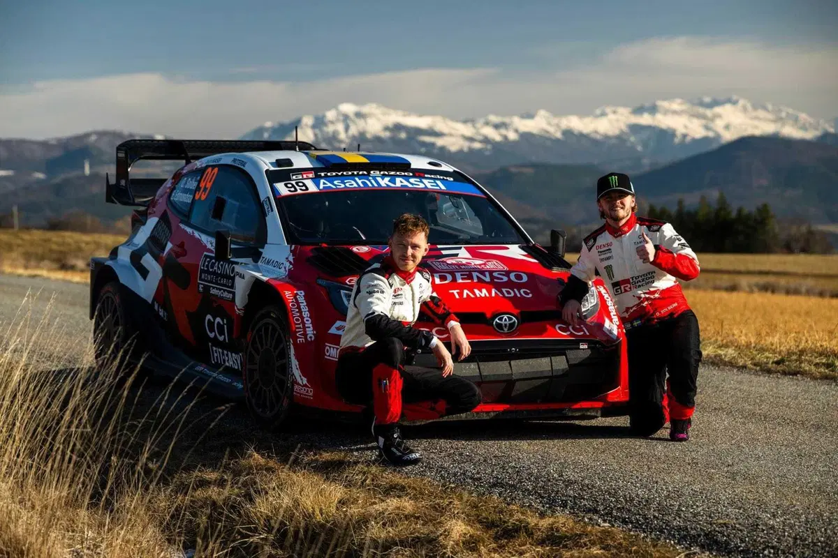 WRC26 #01 Monte-Carlo D1. Oliver Solberg, Toyota, primo leader della stagione (9)