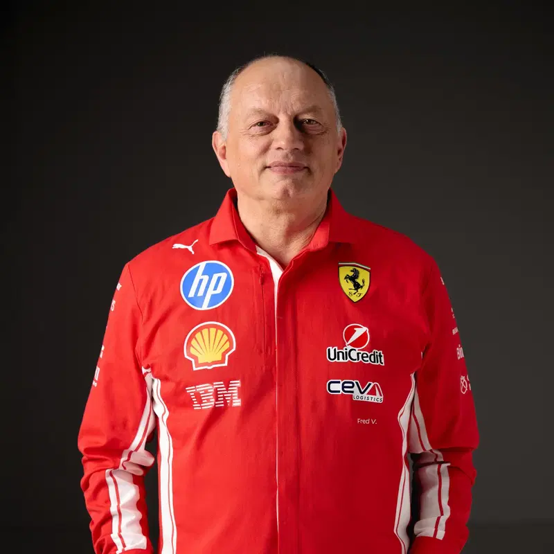 Fred Vasseur, team principal della Scuderia Ferrari di F1